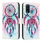 For vivo Y30 4G Global 3D Painting Horizontal Flip Leather Phone Case(Color Drop Wind Chimes) - 2