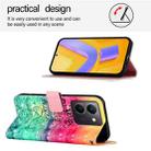 For vivo Y36 4G / 5G Global / Y36 4G India 3D Painting Horizontal Flip Leather Phone Case(Chasing Dreams) - 3