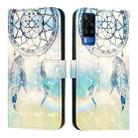 For vivo Y51 2020 India / Y51a 2021 / Y53s 4G 3D Painting Horizontal Flip Leather Phone Case(Dream Wind Chimes) - 2