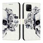 For vivo Y52s / iQOO U3 / Y31s 5G 3D Painting Horizontal Flip Leather Phone Case(Skull) - 2