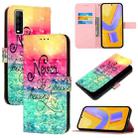 For vivo Y70S 3D Painting Horizontal Flip Leather Phone Case(Chasing Dreams) - 1