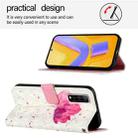 For vivo Y70S 3D Painting Horizontal Flip Leather Phone Case(Flower) - 3