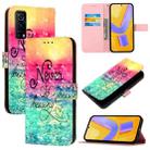 For vivo Y72 5G / iQOO Z3 5G / Y52 5G 3D Painting Horizontal Flip Leather Phone Case(Chasing Dreams) - 1