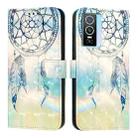 For vivo Y76 5G 3D Painting Horizontal Flip Leather Phone Case(Dream Wind Chimes) - 2