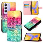 For vivo Y100 5G IDN / Y200e 5G Global 3D Painting Horizontal Flip Leather Phone Case(Chasing Dreams) - 1