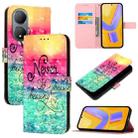 For vivo Y100 5G Global 3D Painting Horizontal Flip Leather Phone Case(Chasing Dreams) - 1