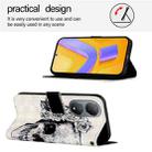 For vivo Y100 5G Global 3D Painting Horizontal Flip Leather Phone Case(Skull) - 3