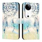 For vivo S19 3D Painting Horizontal Flip Leather Phone Case(Dream Wind Chimes) - 2