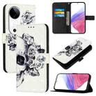 For vivo S19 3D Painting Horizontal Flip Leather Phone Case(Skull) - 1