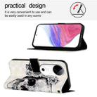 For vivo S19 3D Painting Horizontal Flip Leather Phone Case(Skull) - 3