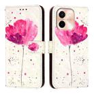 For vivo Y28 4G 3D Painting Horizontal Flip Leather Phone Case(Flower) - 2