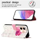 For vivo Y28 4G 3D Painting Horizontal Flip Leather Phone Case(Flower) - 3