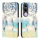 For vivo V40 Lite 5G IDN 3D Painting Horizontal Flip Leather Phone Case(Dream Wind Chimes) - 2