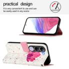 For vivo V40 Lite 5G IDN 3D Painting Horizontal Flip Leather Phone Case(Flower) - 3