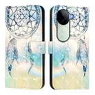 For vivo V40e 5G India 3D Painting Horizontal Flip Leather Phone Case(Dream Wind Chimes) - 2