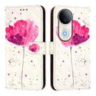 For vivo S20 3D Painting Horizontal Flip Leather Phone Case(Flower) - 2