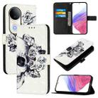 For vivo S20 3D Painting Horizontal Flip Leather Phone Case(Skull) - 1