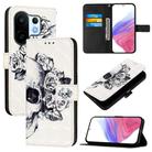 For vivo S30 Pro mini 3D Painting Horizontal Flip Leather Phone Case(Skull) - 1