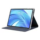 For Teclast T50 HD / T50 Max Anti-slip Texture Smart Tablet Leather Folio Case(Dark Blue) - 1