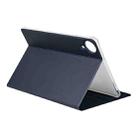 For Teclast T65 Max Anti-slip Texture Smart Tablet Leather Folio Case(Dark Blue) - 3