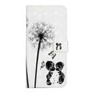 For Samsung Galaxy S25 5G Oil Embossed 3D Drawing Leather Phone Case(Couple Dandelion) - 2
