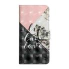 For Samsung Galaxy S25 Ultra 5G Oil Embossed 3D Drawing Leather Phone Case(Stitching Marble) - 2