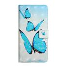 For Samsung Galaxy S25 Ultra 5G Oil Embossed 3D Drawing Leather Phone Case(3 Butterflies) - 2