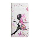 For Samsung Galaxy S25 Ultra 5G Oil Embossed 3D Drawing Leather Phone Case(Flower Fairy) - 2
