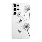 For Samsung Galaxy S25 Ultra 5G Oil Embossed 3D Drawing Leather Phone Case(Couple Dandelion) - 3