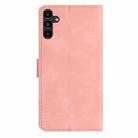 For Samsung Galaxy S25+ 5G Seven Butterflies Embossed Leather Phone Case(Pink) - 3