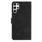 For Samsung Galaxy S25 Ultra 5G Seven Butterflies Embossed Leather Phone Case(Black) - 3