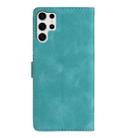 For Samsung Galaxy S25 Ultra 5G Flower Butterfly Embossing Pattern Leather Phone Case(Sky Blue) - 3
