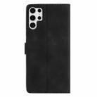 For Samsung Galaxy S25 Ultra 5G Flower Butterfly Embossing Pattern Leather Phone Case(Black) - 3