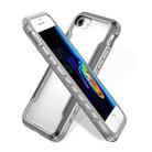 For iPhone SE 2022 / SE 2020 / 8 / 7 Blade Metal Clear PC + TPU Shocproof Protective Case(Grey) - 1