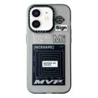 For iPhone 11 Double Layer Frosted IMD Series TPU + PC Phone Case(Black Label MVP) - 1