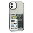 For iPhone 11 Double Layer Frosted IMD Series TPU + PC Phone Case(Ticket CBA) - 1