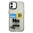 For iPhone 12 Double Layer Frosted IMD Series TPU + PC Phone Case(Discount Label) - 1