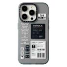 For iPhone 12 Pro Max Double Layer Frosted IMD Series TPU + PC Phone Case(Black Label 0916) - 1