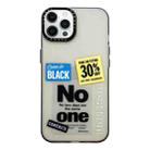 For iPhone 12 Pro Max Double Layer Frosted IMD Series TPU + PC Phone Case(Discount Label) - 1