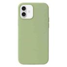 For iPhone 16 Liquid Silicone Phone Case(Matcha Green) - 1