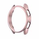 For Samsung Galaxy Watch FE 40mm Hollow PC Watch Protective Case(Rose Gold) - 1