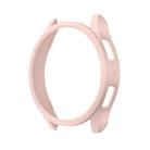 For Samsung Galaxy Watch FE 40mm Hollow PC Watch Protective Case(Sand Pink) - 1