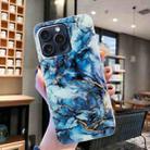 For iPhone 16 Pro Max IMD Marble TPU Phone Case(Grey) - 2