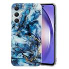 For Samsung Galaxy S24 FE 5G IMD Marble TPU Phone Case(Grey) - 1