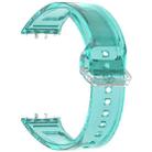 For Samsung Galaxy Fit3 Color Changing TPU Watch Band(Blue) - 3