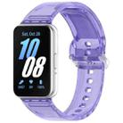 For Samsung Galaxy Fit3 Color Changing TPU Watch Band(Star Purple) - 1