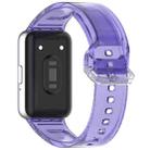 For Samsung Galaxy Fit3 Color Changing TPU Watch Band(Star Purple) - 2