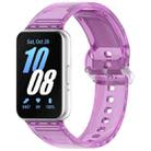 For Samsung Galaxy Fit3 Color Changing TPU Watch Band(Purple) - 1