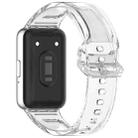 For Samsung Galaxy Fit3 Color Changing TPU Watch Band(Transparent) - 2