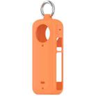 For Insta360 X3 Portable Silicone Protective Case(Orange) - 2
